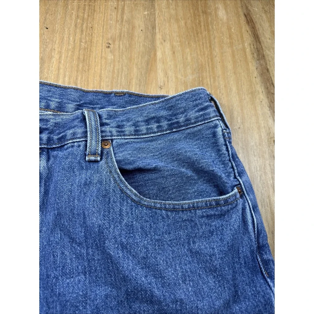 Levi's 501 Original Straight‎ Leg Button Fly Denim Jeans Men's 38x32 Medium Wash